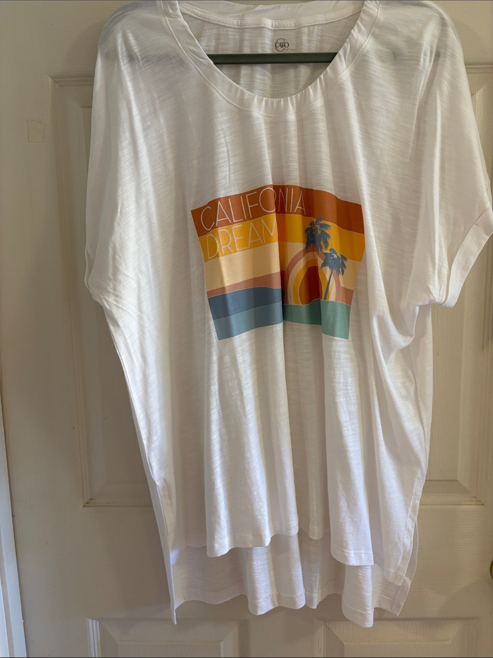 California Dream Graphic Tee - White